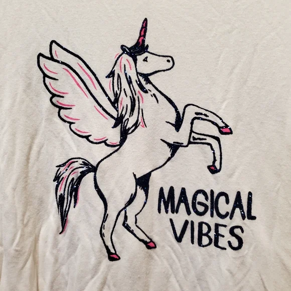 Girls Unicorn dress and shirt bundle, size 6 - Picture 3 of 14